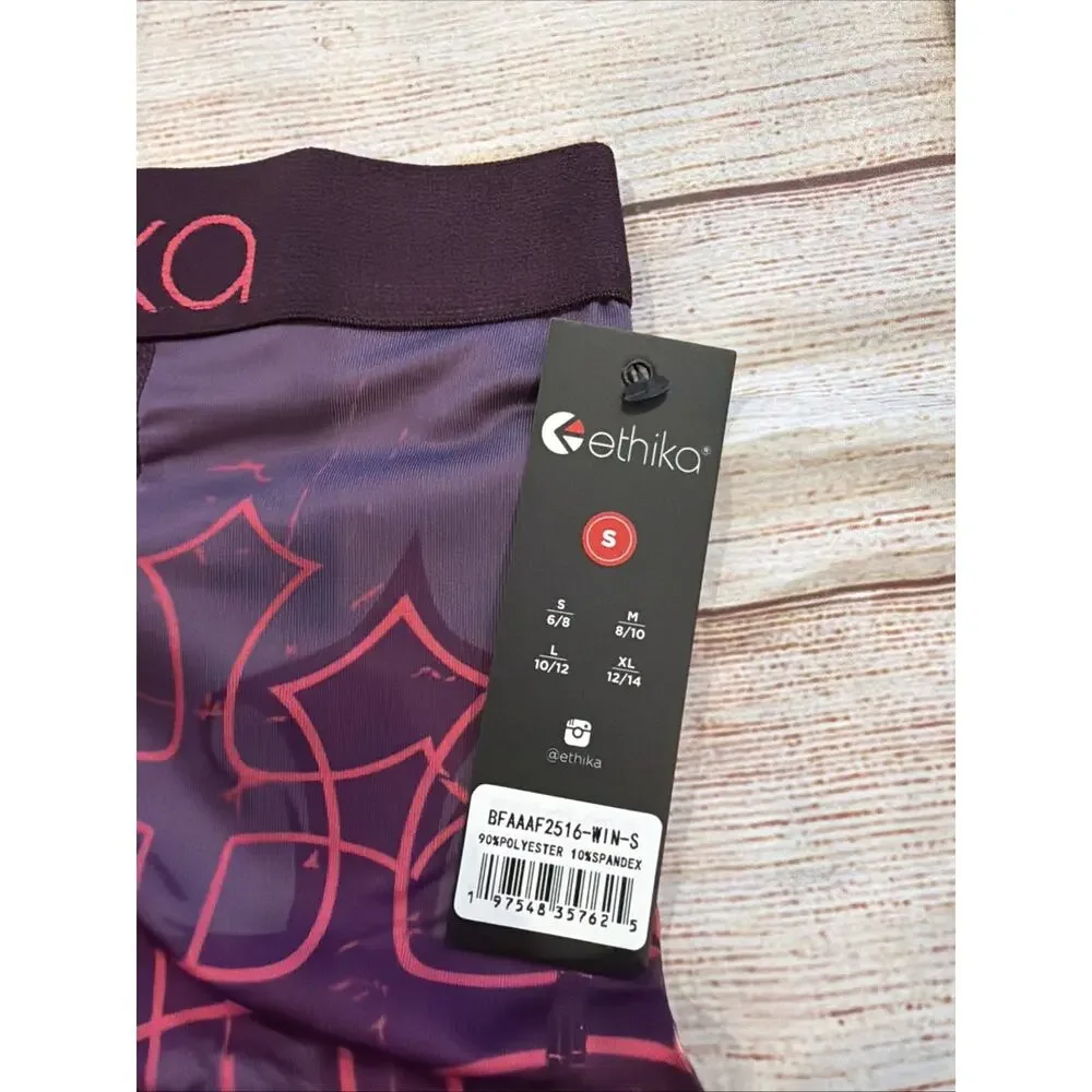 Ethika The Youth Size S (6-8) Multicolor Underwear BoxerBriefs- New W/tags